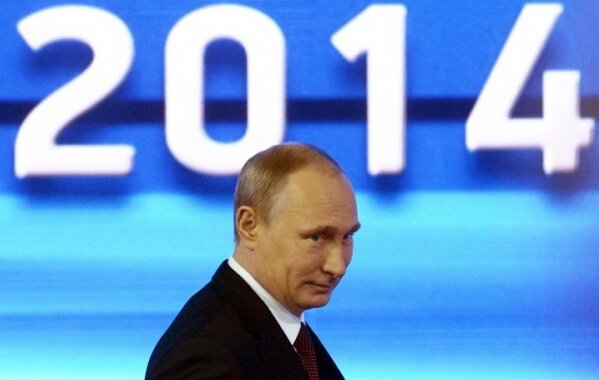 Прямая линия с Владимиром Путиным 2014 - многа букав ни о чем!